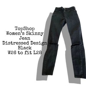 TopShop Black Skinny Jeans